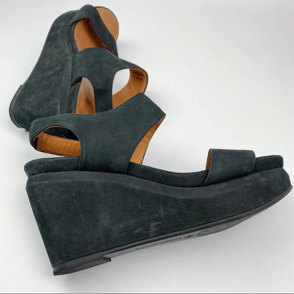 Gentle‎ Souls Juniper Barry Platform Wedge Sandals
